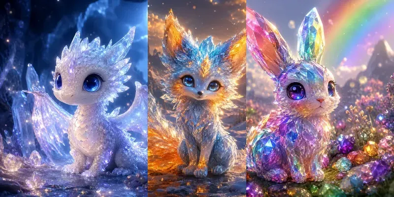 Crystal Fantasy Creature Collections generated by undefined