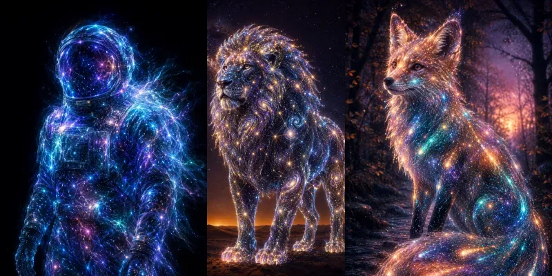 Living Constellation Portrait Generator generated by undefined