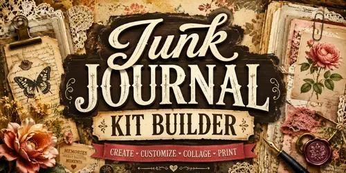 Junk Journal Kit Builder generated by chatgpt-skill
