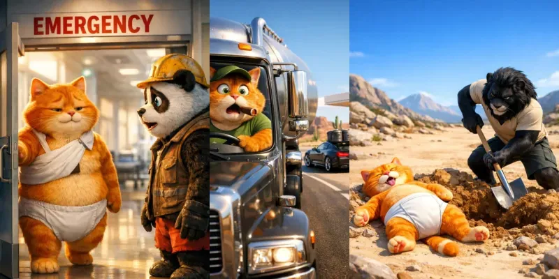 Kitten Storytelling generated by undefined