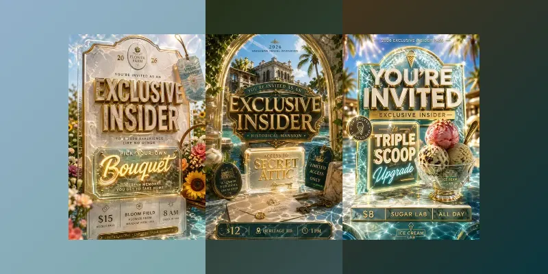 High Conversion Travel Discovery Flyers generated by undefined