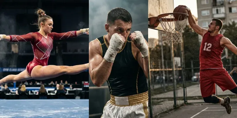 Cinematic Athletic Wear Campaigns