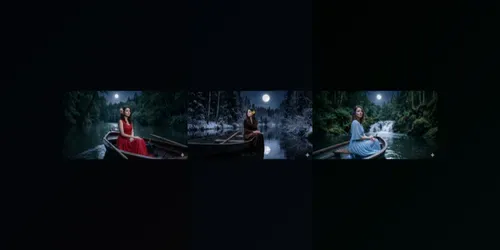 Moonlight River Forest Portraits generated by chatgpt-image