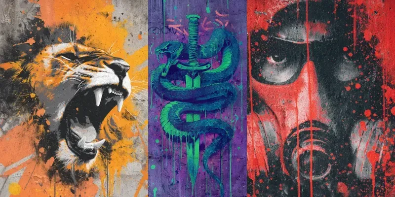Graffiti Street Art generated by undefined