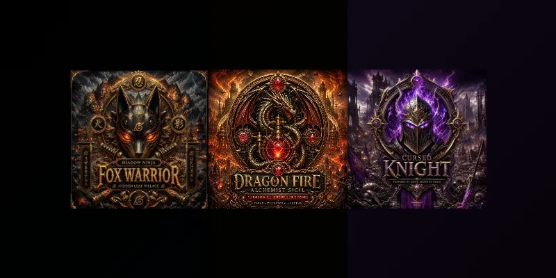 Epic Anime Character Posters generated by undefined