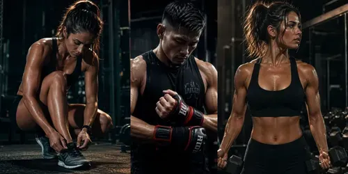 Cinematic Athletic Power Portraits generated by chatgpt-image