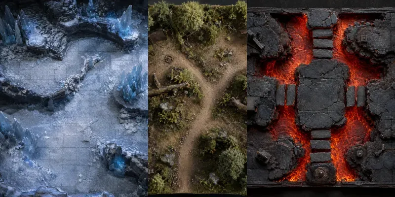 RPG Terrain Tile Photo Builders generated by undefined