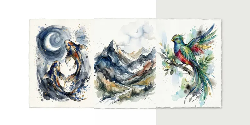 Abstract Ink Flows generated by undefined