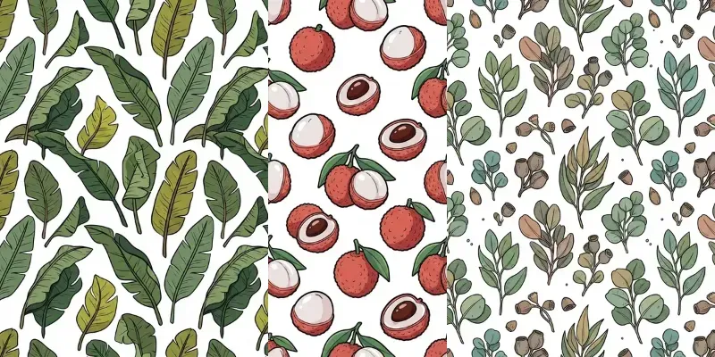 Clean Celshaded Seamless Patterns generated by undefined