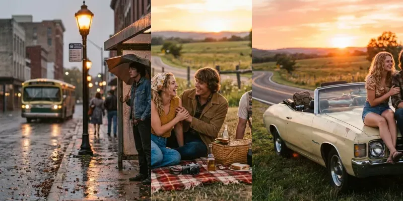 Soft Cinematic Film Photography generated by undefined