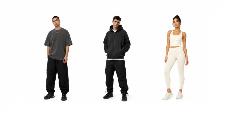 Blank Apparel Mockup Photography generated by undefined