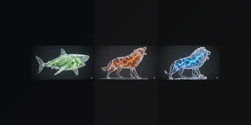 Masterpiece Neonquartz Bioluminescent generated by undefined