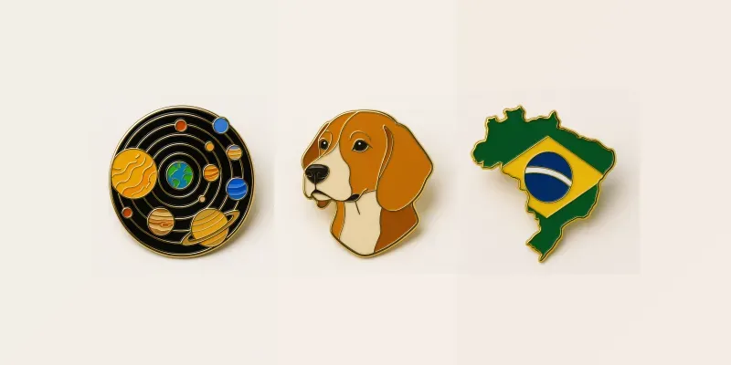 Instant Enamel Pins generated by undefined