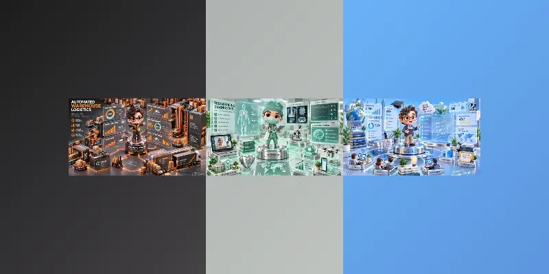 Saas Data Visuals Presentation Assets