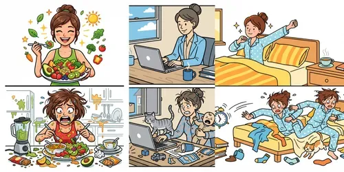 Expectations Vs Realities Funny generated by gemini-image