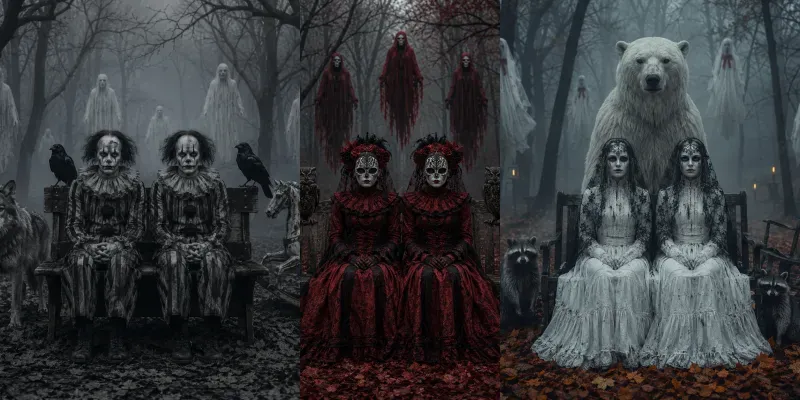 Creepy Forest Gatherings generated by undefined