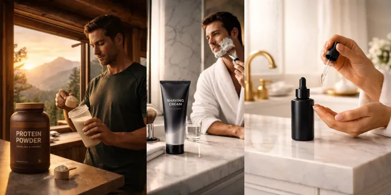 Luxury Lifestyle Brand Ad Scenes generated by undefined