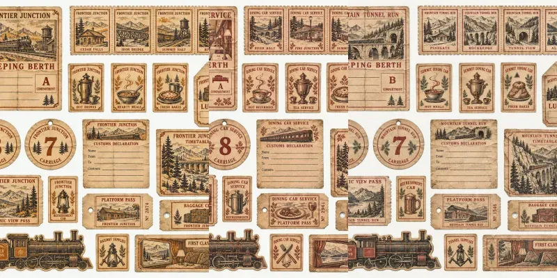Trans Siberian Railway Ephemera