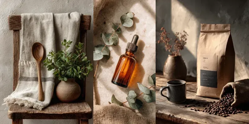 Kinfolk Minimalist Product Photography generated by undefined