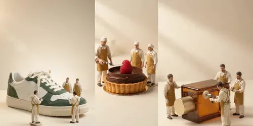 Tiny Artisans Product Videos generated by veo