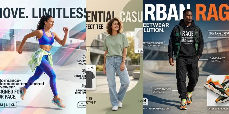 Fashion Product Ad Poster Generator generated by undefined