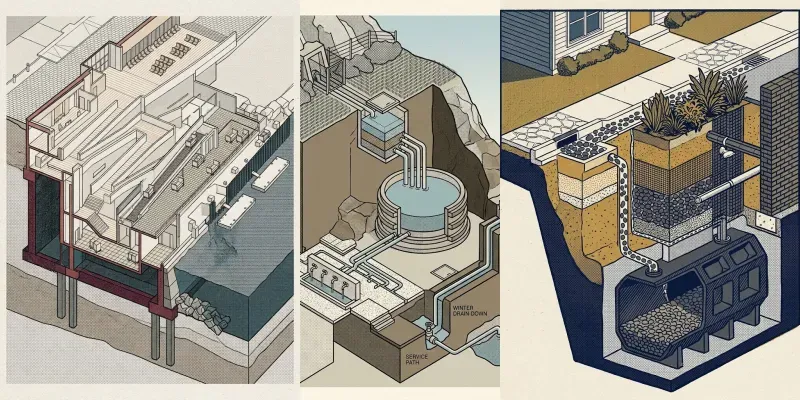 Public Works Cutaway Posters generated by undefined