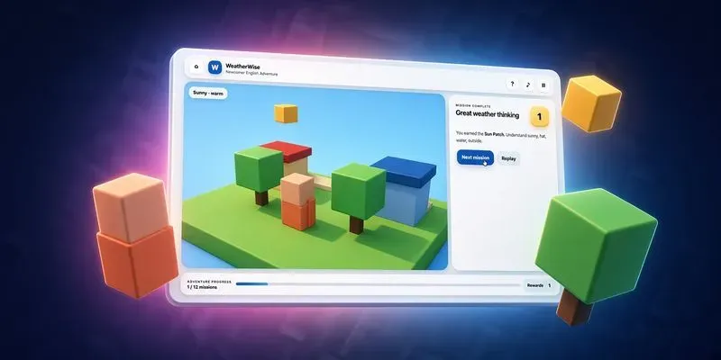 Newcomer English Kindergarten Game
