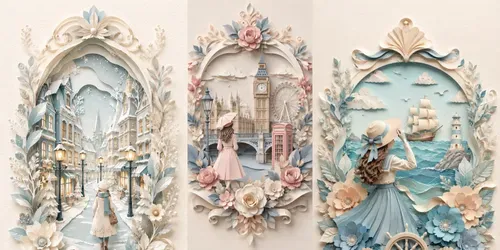 Layered Papercut Dreams generated by chatgpt-image