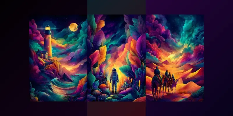 Luminous Fantasy Dreamscapes generated by undefined