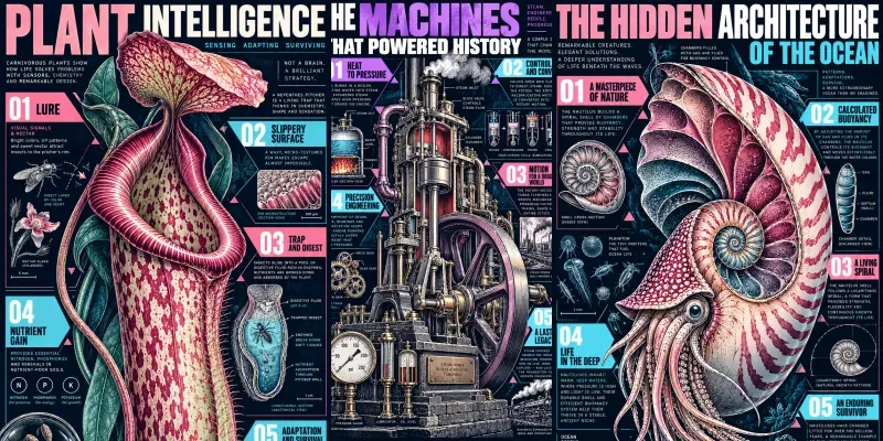 Scientific Engraving Infographics