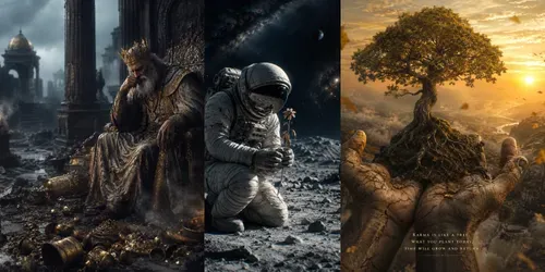 Cinematic Karma Art Packs generated by chatgpt-image