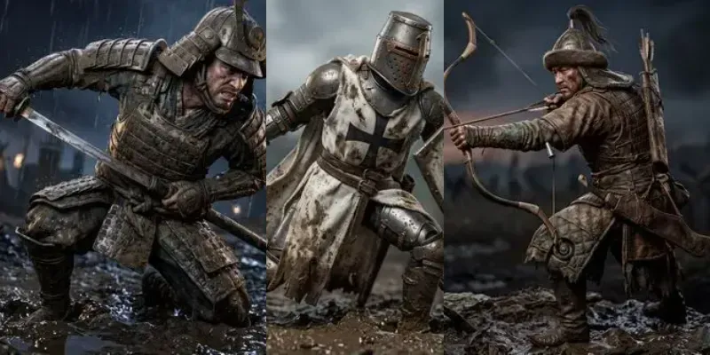 Aaa Realistic Warrior Figures generated by undefined