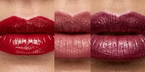 Cosmetic Lips Macro Lipstick Ais generated by gemini-image