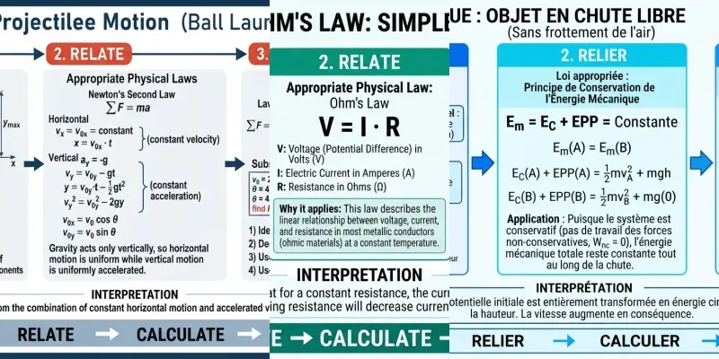 Physics Problem Solving Maps