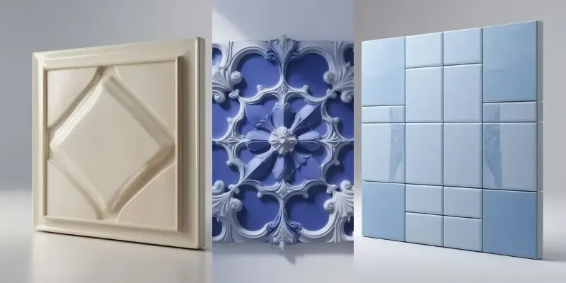 3D Tile Designs Elegant And Premium generated by undefined