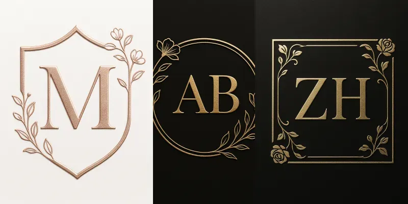 Elegant Minimalist Logos generated by undefined