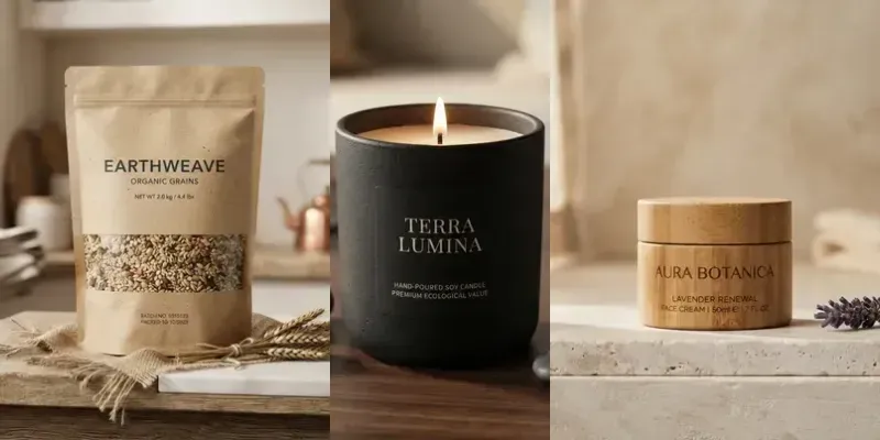 Modern Eco Product Mockups generated by undefined