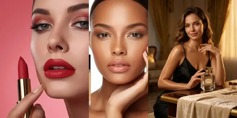 Cosmetic Brand Advertisements generated by undefined