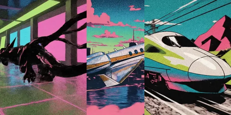 90s Anime Pop Art Animations generated by undefined