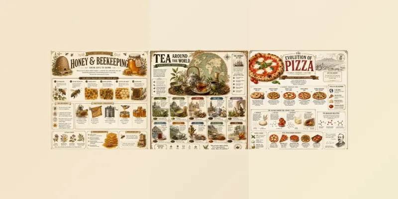 Vintage History Infographic Packs generated by undefined