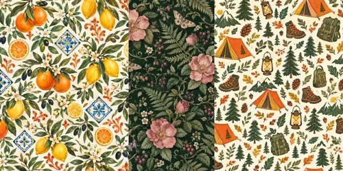 Seamless Pattern Collection Builders generated by chatgpt-image