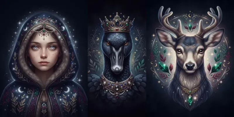 Luminous Mystic Icons generated by undefined