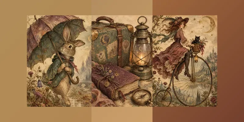 Bohemian Spooky Travelers Pages