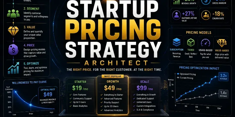 Startup Pricing Strategy Architect generated by undefined