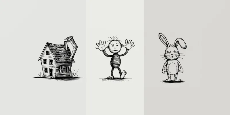 Wonky Drawings generated by undefined