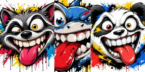 Graffiti Cartoon Face Portrait Generator generated by chatgpt-image