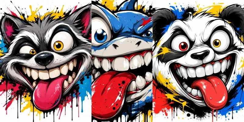 Graffiti Cartoon Face Portrait Generator generated by undefined