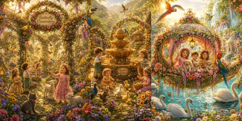 Golden Garden Gatherings generated by undefined