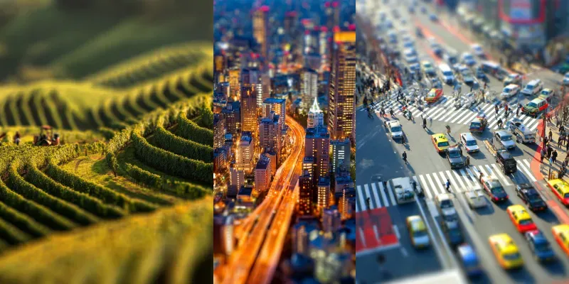 Tiltshift Miniature Generator generated by undefined