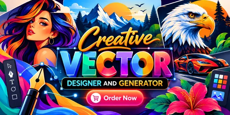 Creative Vector Designer And Generator